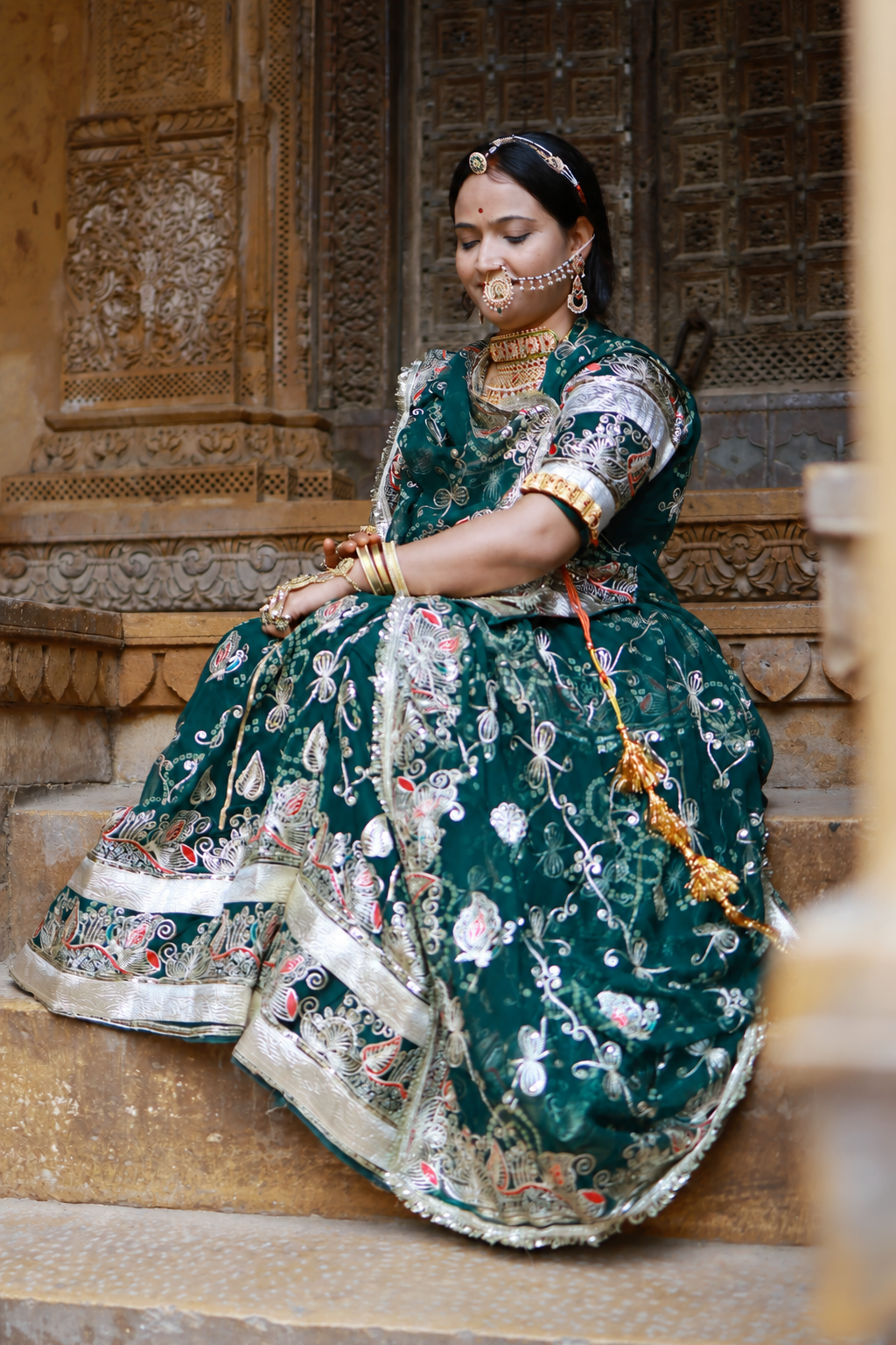 Shalu Vyas - Founder & Master Curator of Rajwadi Rajputi Poshak