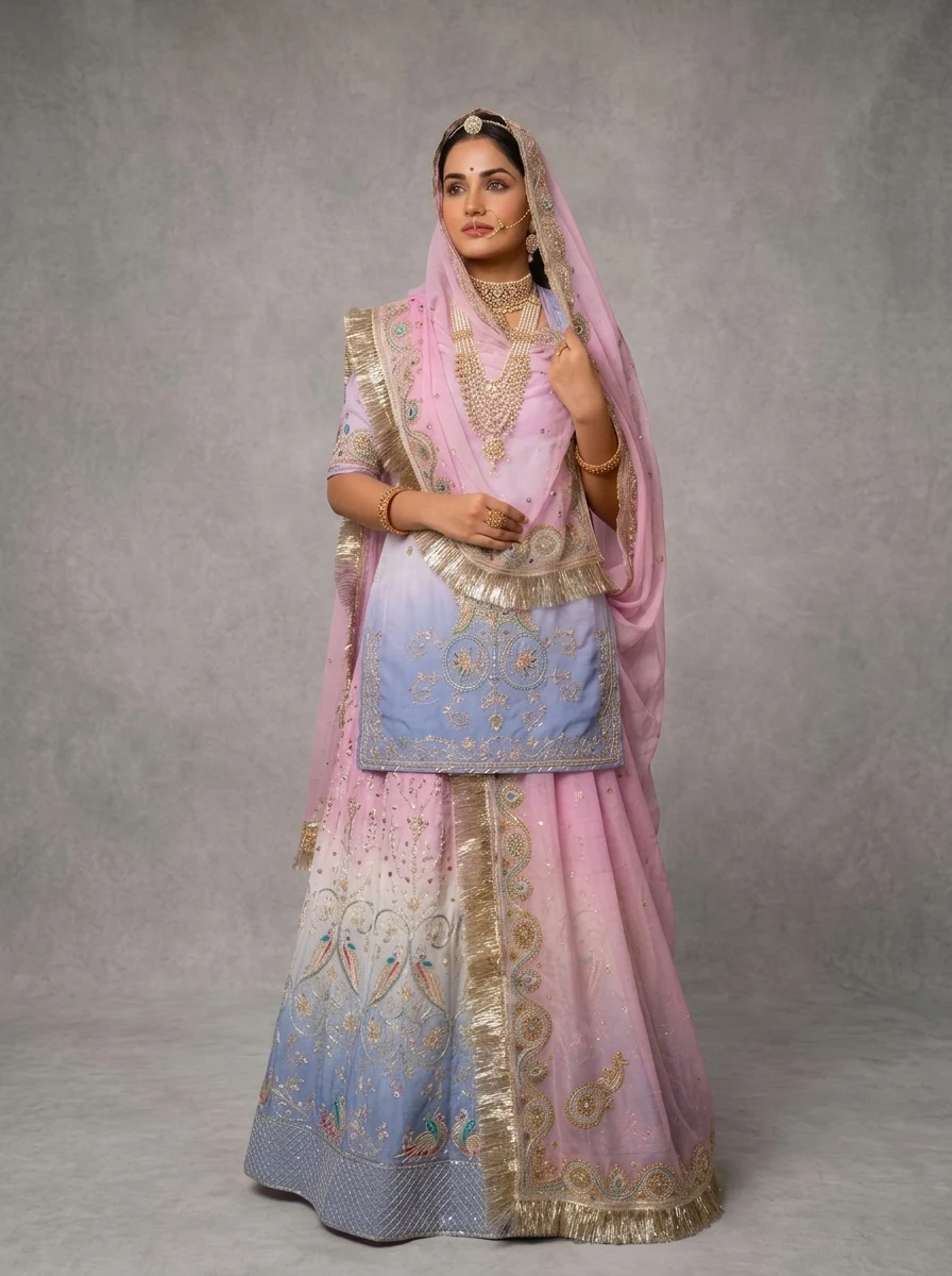 Gulabi-Neelam-Poshak